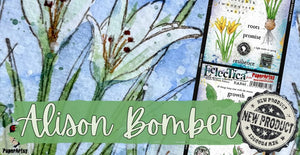 PaperArtsy Electica3 Rubber Stamp Bundle  plus Bonus by Alison Bomber (EAB Bundle)