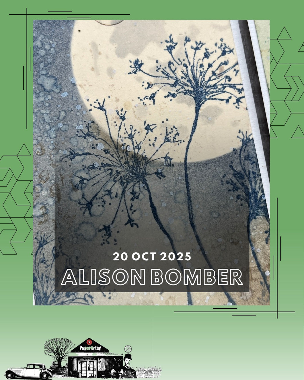 PaperArtsy Electica3 October Stamp Bundle by Alison Bomber