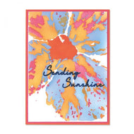 Sizzix A6 Layered Stencil Floral Impressions (666588)