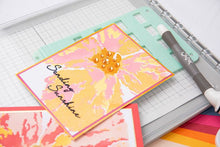 Load image into Gallery viewer, Sizzix A6 Layered Stencil Floral Impressions (666588)
