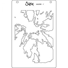Load image into Gallery viewer, Sizzix A6 Layered Stencil Floral Impressions (666588)
