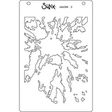 Load image into Gallery viewer, Sizzix A6 Layered Stencil Floral Impressions (666588)

