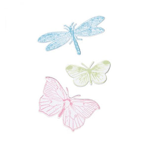 Sizzix® Framelits Die & Stamp Set Engraved Wings by 49 and Market (666633)