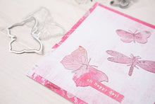 Load image into Gallery viewer, Sizzix® Framelits Die &amp; Stamp Set Engraved Wings by 49 and Market (666633)
