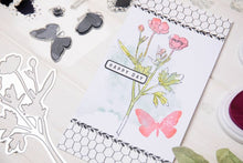 Load image into Gallery viewer, Sizzix® Framelits Die &amp; Stamp Set Painted Pencil Botanical by 49 and Market (666635)
