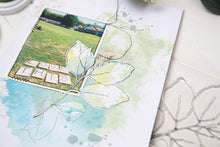 Load image into Gallery viewer, Sizzix® Framelits Die &amp; Stamp Set Painted Pencil Leaves by 49 and Market (666636)

