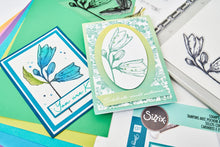 Load image into Gallery viewer, Sizzix Stencil &amp; Stamp Set Cosmopolitan Farfallina (666643)
