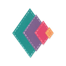 Load image into Gallery viewer, Sizzix Framelits Die Set 13PK - Fanciful Framelits, Katy Deco Diamonds by Stacey Park (666652)
