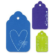 Sizzix Bigz Die Scallop Tags Combo #2 (654991)