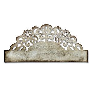 Sizzix Tim Holtz Alterations On the Edge Die Distressed Doily (657496) - Retired