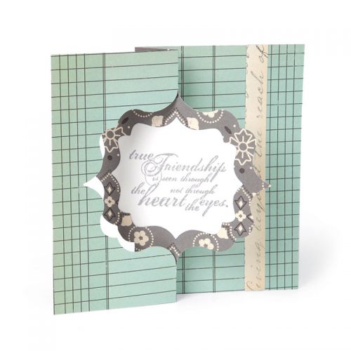 Sizzix Movers & Shapers L Die Fancy Frame Flip-its Card (657588)