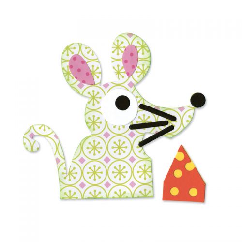 Sizzix Bigz Die Mouse & Cheese (657693)