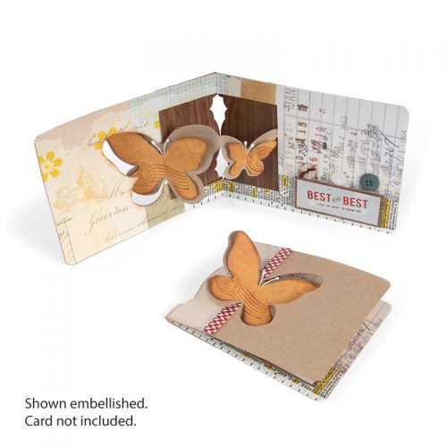 Sizzix Pop 'n Cuts Insert 3-D Butterfly Window by Karen Burniston (658369)