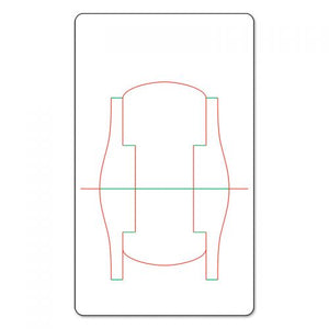 Sizzix Pop 'n Cuts Insert 3-D Chair by Karen Burniston (658370)