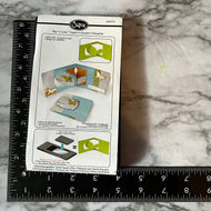 Sizzix Pop 'n Cuts Insert 3-D Label Window by Karen Burniston (658372)