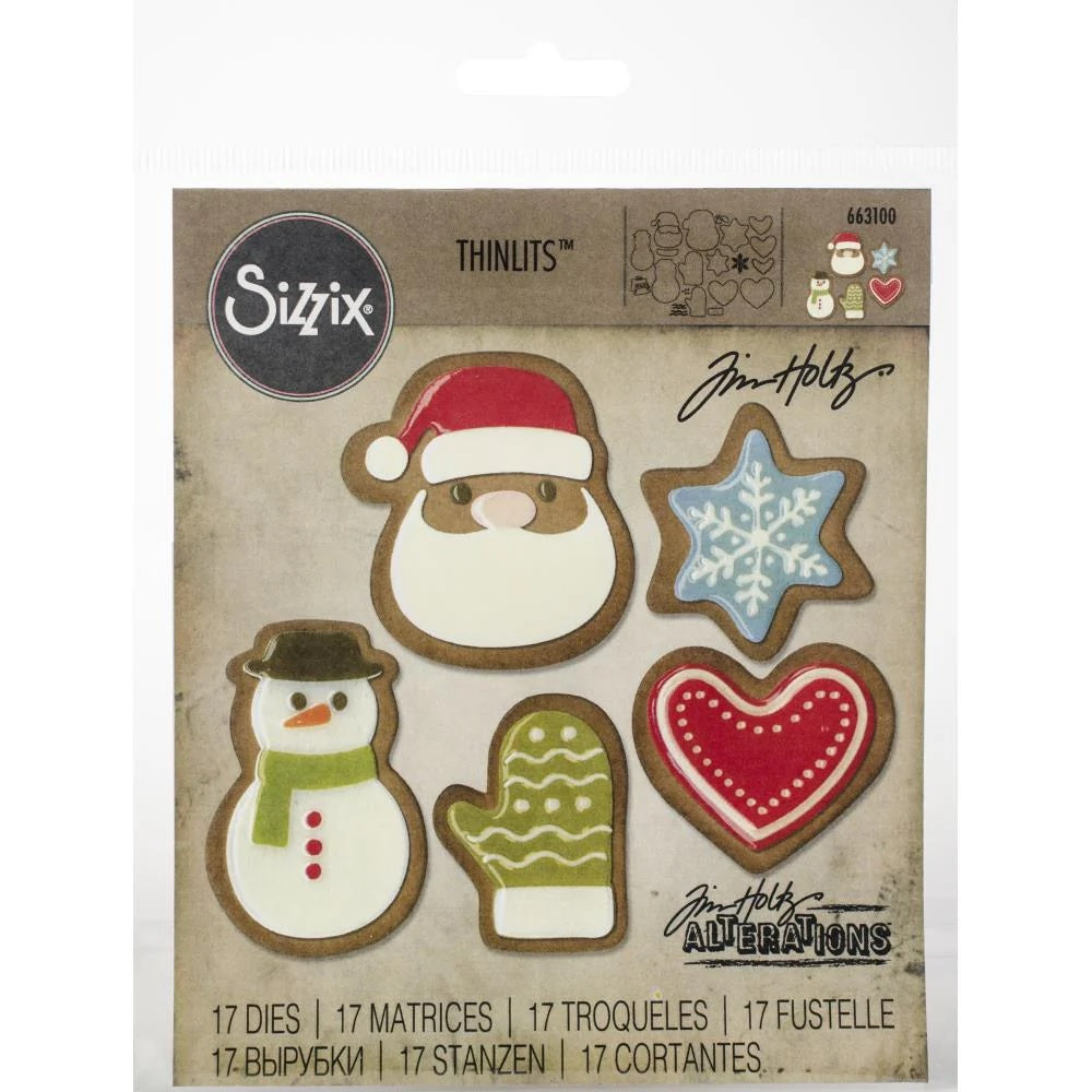 Sizzix Alterations Thinlits Die Set Fresh Baked #1 by Tim Holtz (663100)