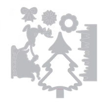 Load image into Gallery viewer, Sizzix Thinlits Christmas Embellishments (663191)
