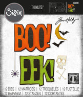 Sizzix Thinlits Die Set Big Frights by Tim Holtz (666381)
