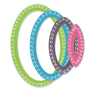 Sizzix® Framelits Die Set Fanciful Framelits Clare Classic Ovals (666551)