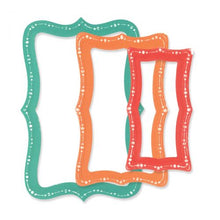 Load image into Gallery viewer, Sizzix® Framelits Die Set Fanciful Framelits Doris Dotted Top Note (666552)
