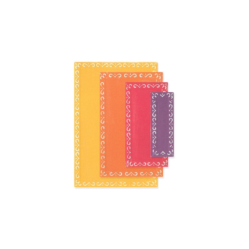 Sizzix® Framelits Die Set Fanciful Framelits Renee Deco Rectangles (666553)