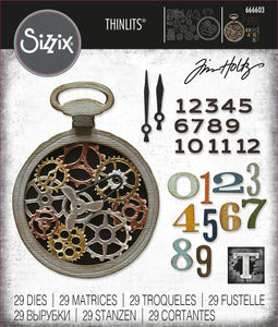 Sizzix Thinlits Vault Die Watch Gears by Tim Holtz (666603)