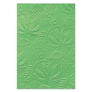 Sizzix 3-D Texture Impressions Embossing Folder Jungle Textures (666605)