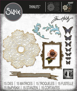 Sizzix Thinlits Vault Boutique Die by Tim Holtz (666607)