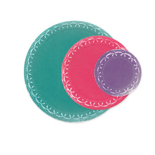 Load image into Gallery viewer, Sizzix Framelits Die Set 9PK  - Fanciful Framelits, Alena Arched Circles by Stacey Park (666651)

