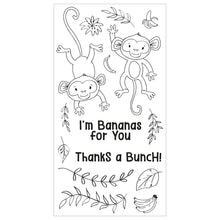 Load image into Gallery viewer, Sizzix Clear Stamps Set 15PK - Going Bananas by Catherine Pooler (666653)
