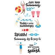 Sizzix Clear Stamps Set 29PK - Synchronized Swimmers by Catherine Pooler (666658)