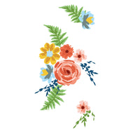 Sizzix Layered Clear Stamps Set 20PK - Painted Florals (666670)