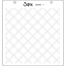 Load image into Gallery viewer, Sizzix Layered Stencil 4PK - Watercolour Flowers &amp; Lattice by Eileen Hull (666690)
