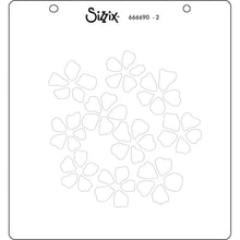 Load image into Gallery viewer, Sizzix Layered Stencil 4PK - Watercolour Flowers &amp; Lattice by Eileen Hull (666690)
