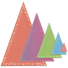Load image into Gallery viewer, Sizzix Framelits Die Set Fanciful Framelits Patti&#39;s Perfect Triangles By Stacey Park
