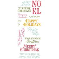 Sizzix Clear Stamps Set 13PK - Greetings of the Season by Catherine Pooler (666722)