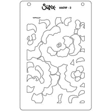 Load image into Gallery viewer, Sizzix A6 Stencil 2PK - Cosmopolitan, Sunday in the Park #2 by Stacey Park (666749)
