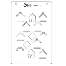 Load image into Gallery viewer, Sizzix A6 Layered Stencils 4PK - Good Place to Land by Catherine Pooler (666802)
