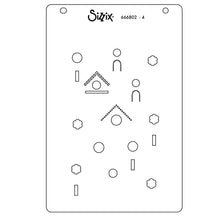 Load image into Gallery viewer, Sizzix A6 Layered Stencils 4PK - Good Place to Land by Catherine Pooler (666802)

