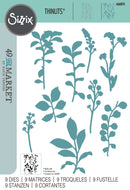Sizzix by 49 and Market 9PK Die Set   Fine Stems 02 (666810)