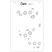 Load image into Gallery viewer, Sizzix A6 Stencil 4PK - Fragmented Floral #2 by Stacey Park (666819)
