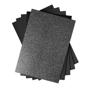 Sizzix Surfacez - Opulent Cardstock, 8" x 11 1/2", Black, 50 Sheets (666864)