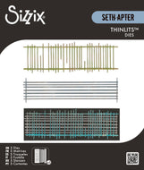 Sizzix Thinlits Die Set 5PK Tracks by Seth Apter (666908)