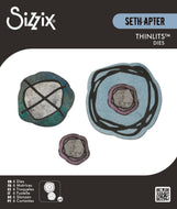 Sizzix Thinlits Die Set 6PK Twisters by Seth Apter (666909)