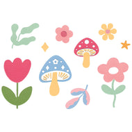 Sizzix Thinlits Die Set 24PK Happy Florals by Letters by Shells