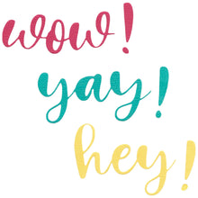 Load image into Gallery viewer, Sizzix Die Cuts - Catherine Pooler Exclamation Words (666993)
