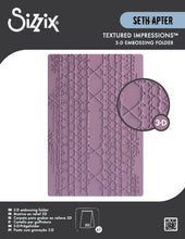Load image into Gallery viewer, Sizzix Embossing Folder Magic Mesh by Seth Apter (667049)
