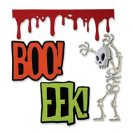 Sizzix Thinlits Tim Holtz Vault  10pk Frights + Bones (667237)