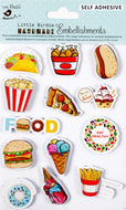 Little Birdie Handmade Embellishments Yummy Food (CR91512)