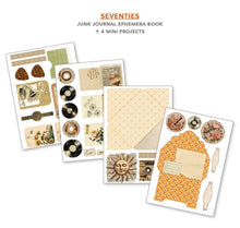 Load image into Gallery viewer, Ciao Bella Seventies Junk Journal &amp; Ephemera Book A4 32/Pkg (CBB027)
